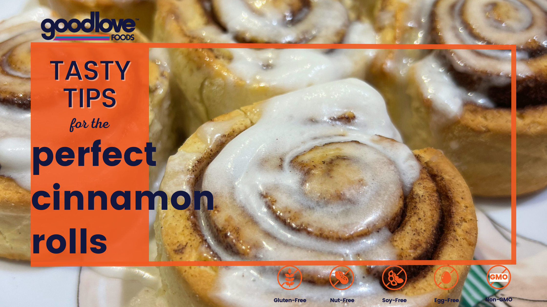 gluten-free cinnamon rolls with icing, perfect cinnamon rolls