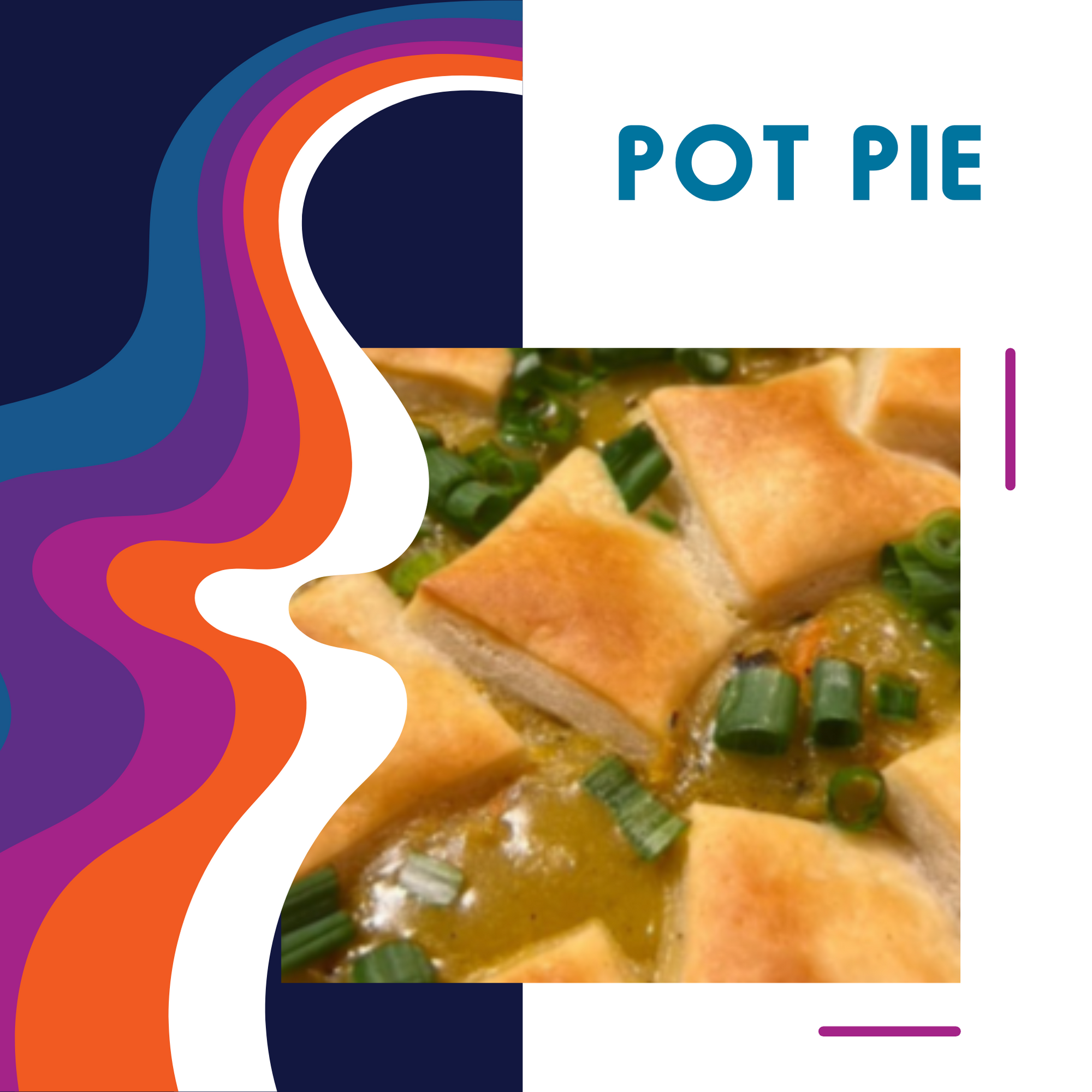 Butternut Squash and Veggie Pot Pie