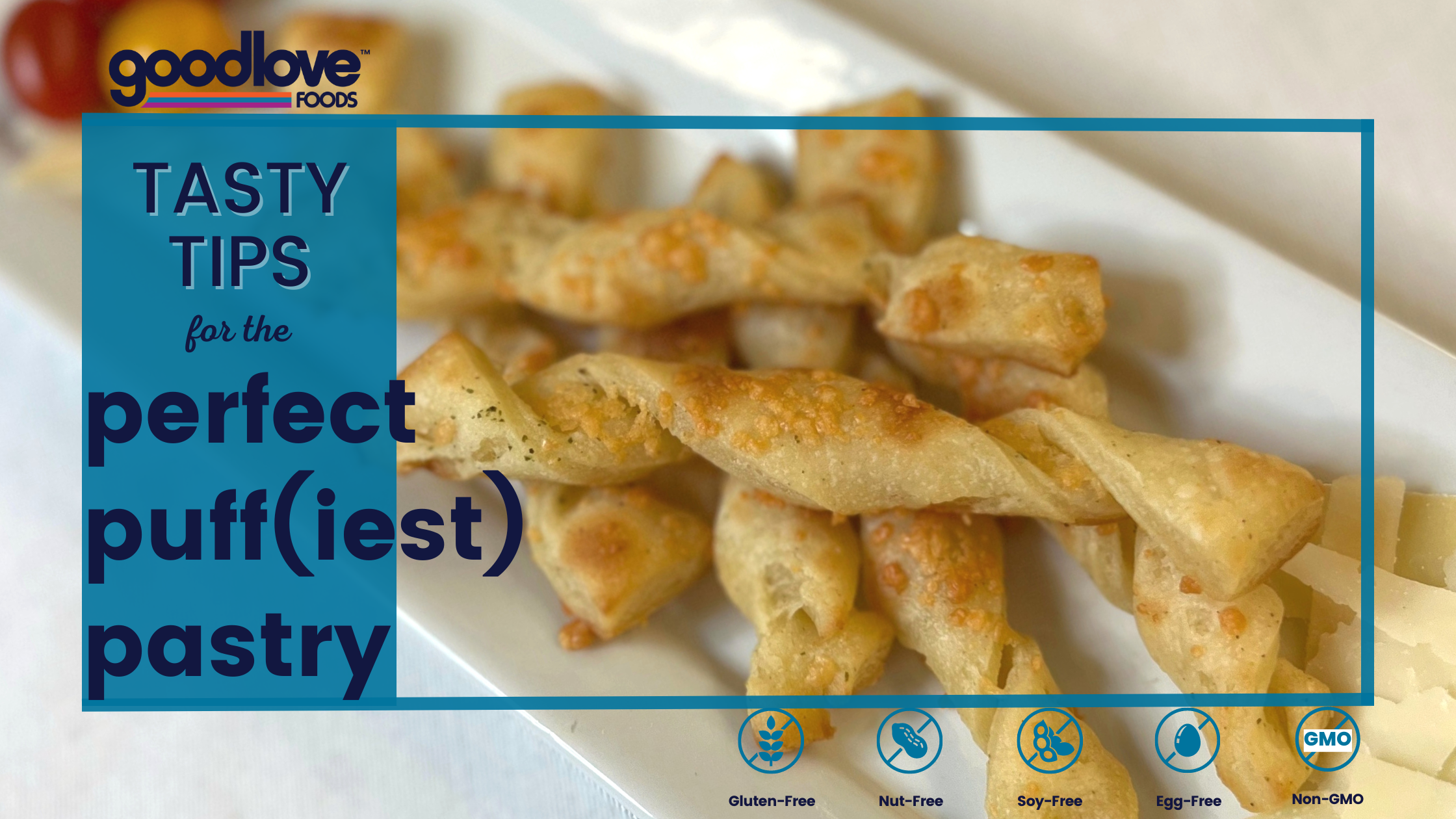 gluten-free puff pastry, cheese straws