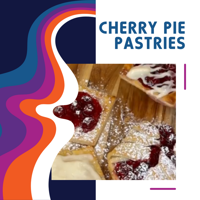 Cherry Pie Pastries🍒