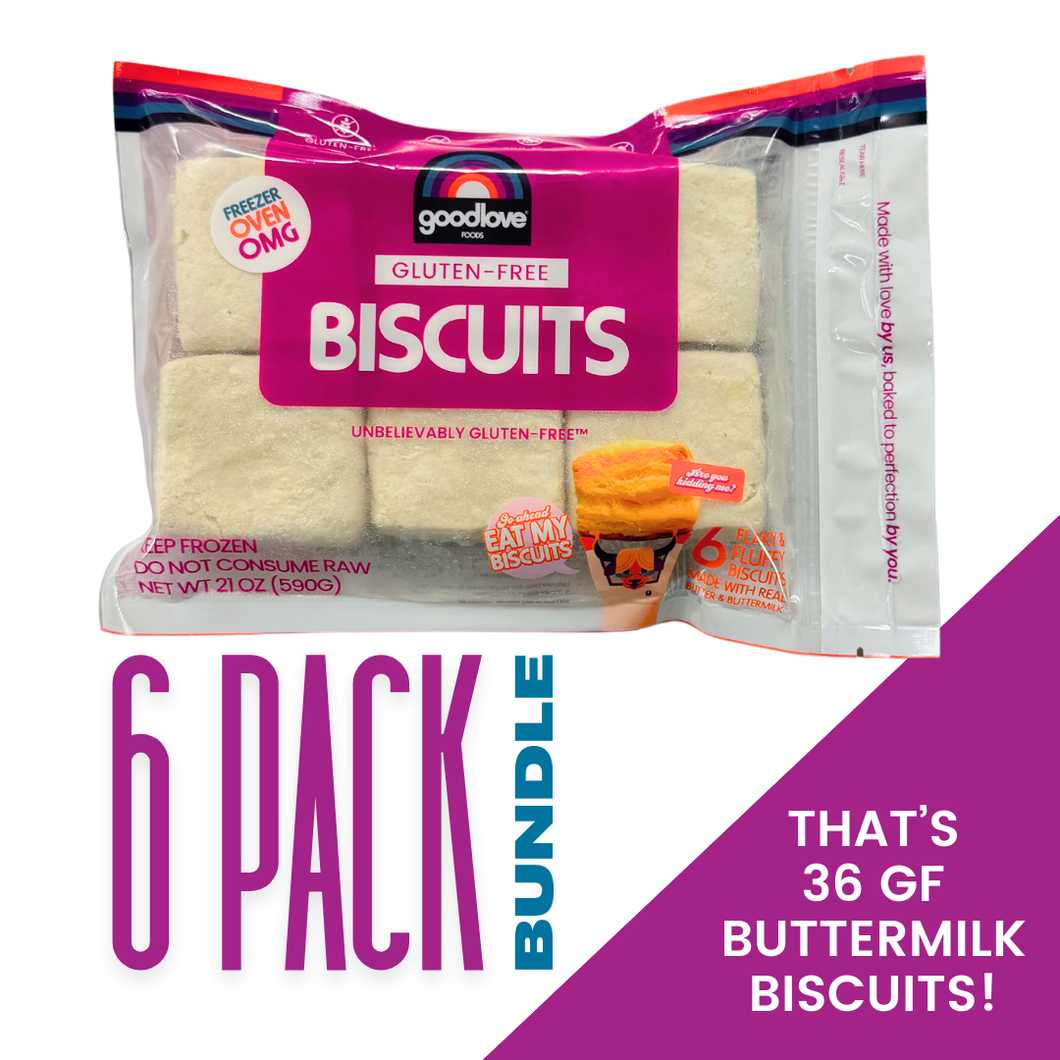 BUTTERMILK BISCUITS 6 PACK