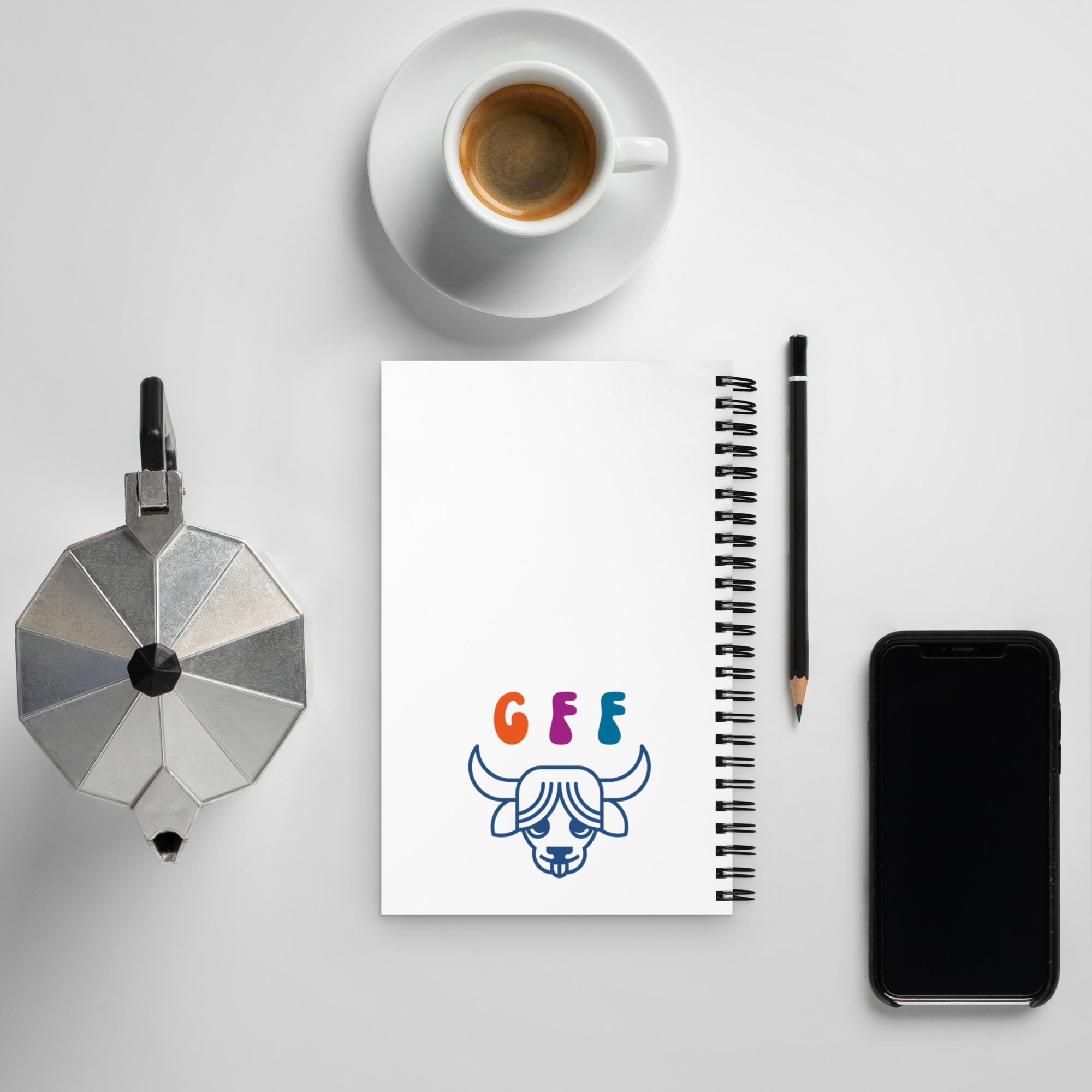 GFF Spiral notebook